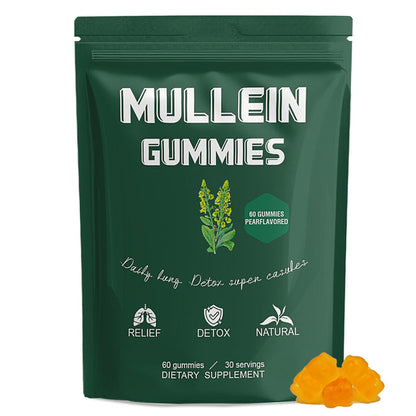 Mullein Gummies -complément alimentaire à base de plantes